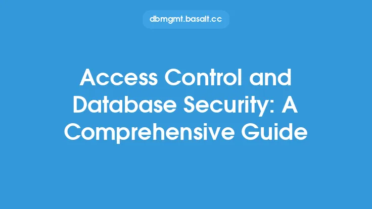 Access Control and Database Security: A Comprehensive Guide Thumbnail