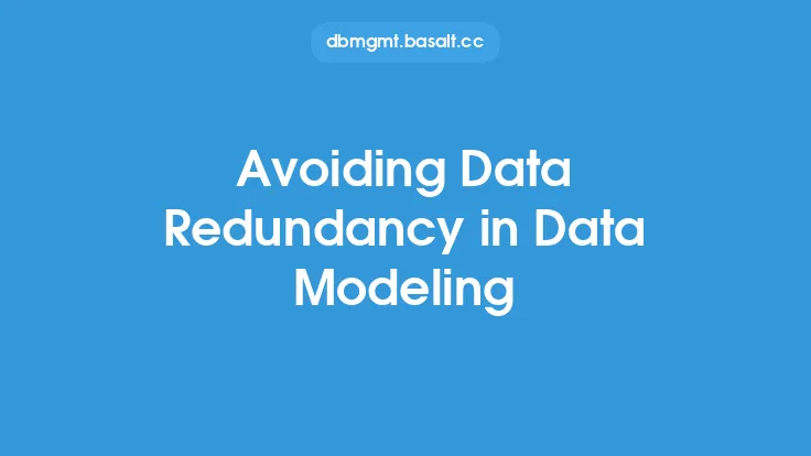 Avoiding Data Redundancy in Data Modeling Thumbnail