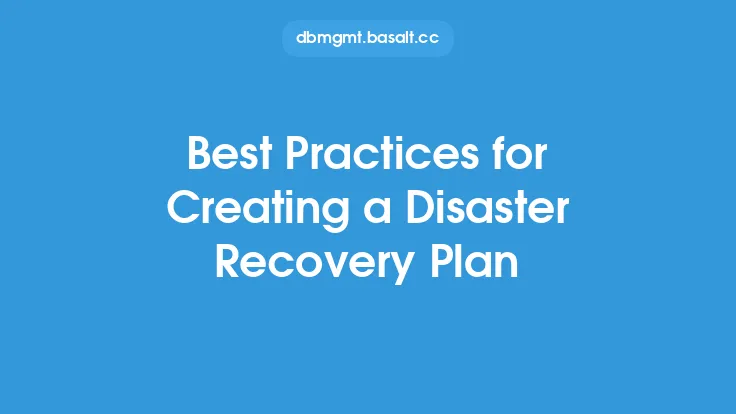 Best Practices for Creating a Disaster Recovery Plan Thumbnail