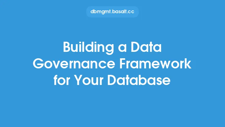 Building a Data Governance Framework for Your Database Thumbnail