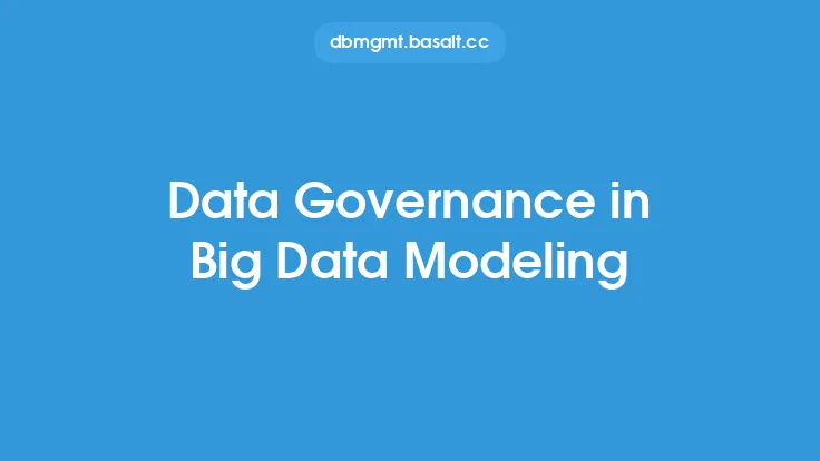 Data Governance in Big Data Modeling Thumbnail