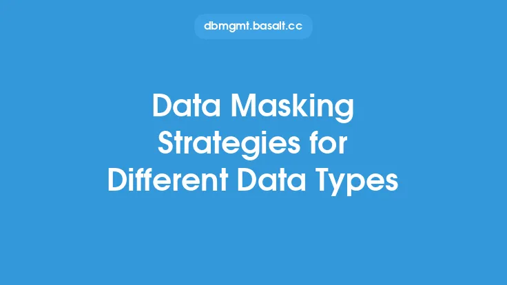 Data Masking Strategies for Different Data Types Thumbnail