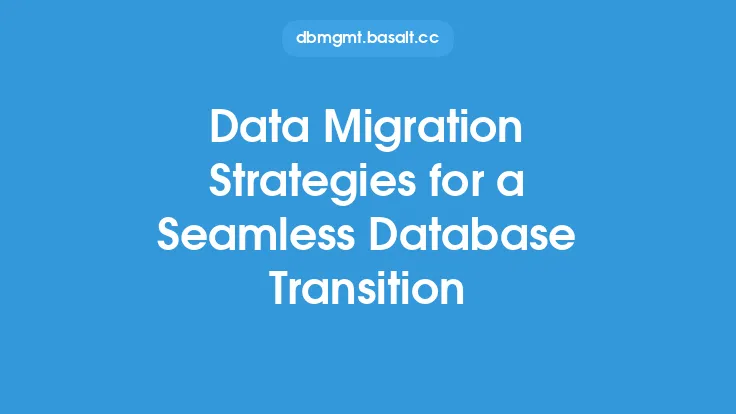 Data Migration Strategies for a Seamless Database Transition Thumbnail