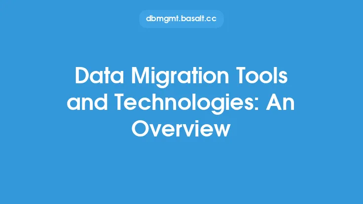 Data Migration Tools and Technologies: An Overview Thumbnail