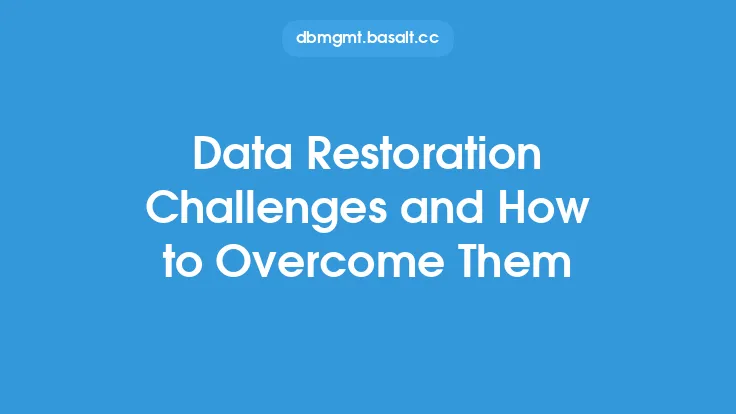 Data Restoration Challenges and How to Overcome Them Thumbnail