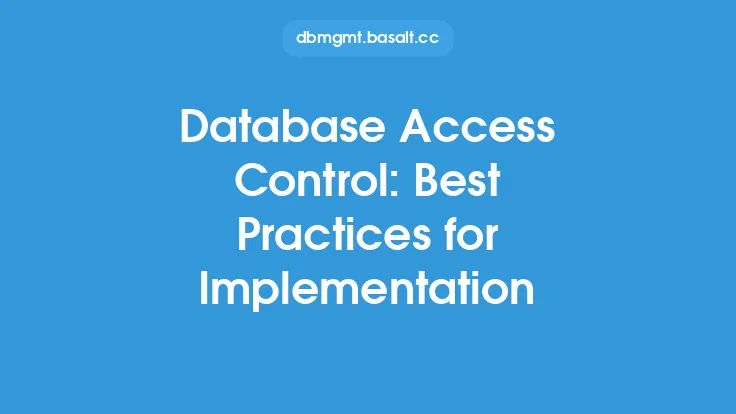 Database Access Control: Best Practices for Implementation Thumbnail