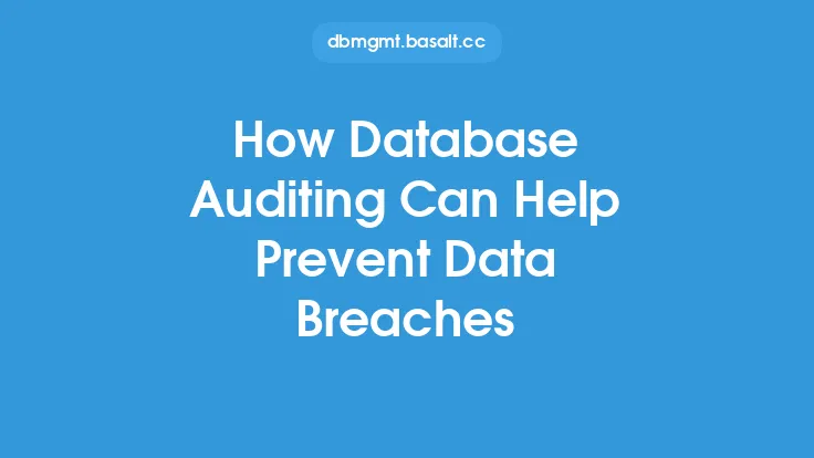 How Database Auditing Can Help Prevent Data Breaches Thumbnail