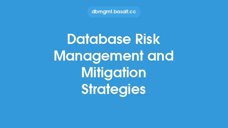 Database Risk Management and Mitigation Strategies Thumbnail