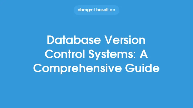 Database Version Control Systems: A Comprehensive Guide Thumbnail