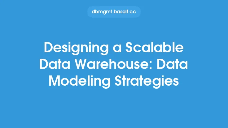 Designing a Scalable Data Warehouse: Data Modeling Strategies Thumbnail