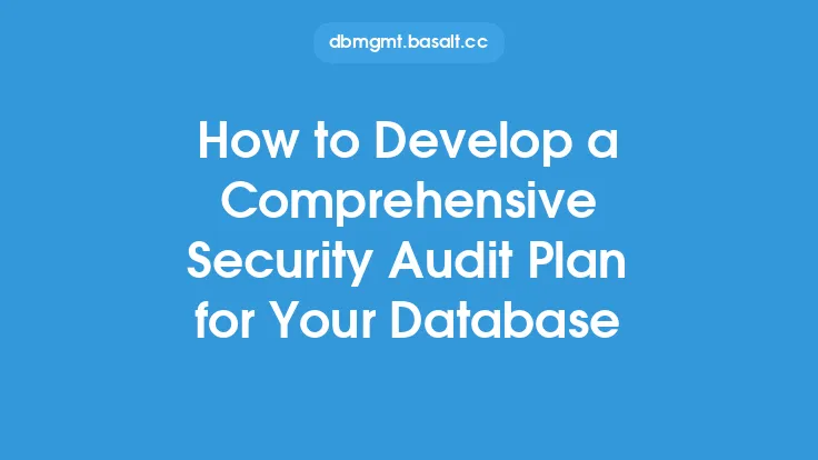 How to Develop a Comprehensive Security Audit Plan for Your Database Thumbnail