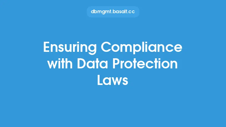 Ensuring Compliance with Data Protection Laws Thumbnail