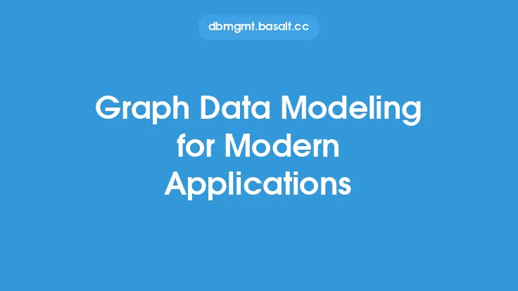 Graph Data Modeling for Modern Applications Thumbnail