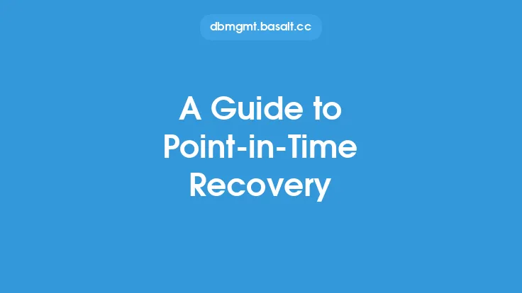A Guide to Point-in-Time Recovery Thumbnail