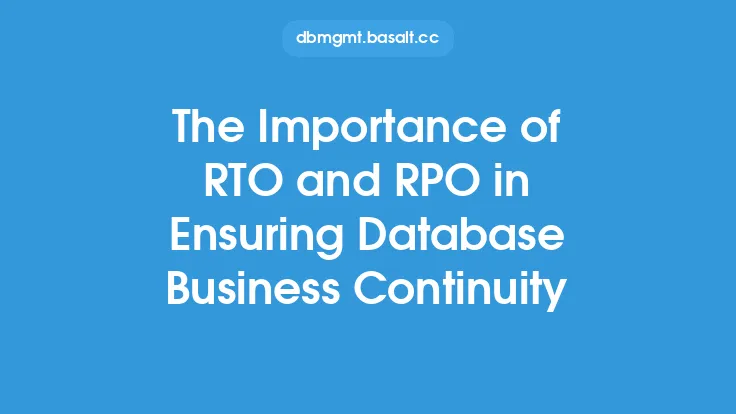 The Importance of RTO and RPO in Ensuring Database Business Continuity Thumbnail