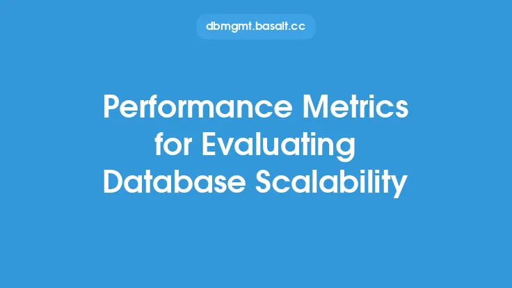 Performance Metrics for Evaluating Database Scalability Thumbnail