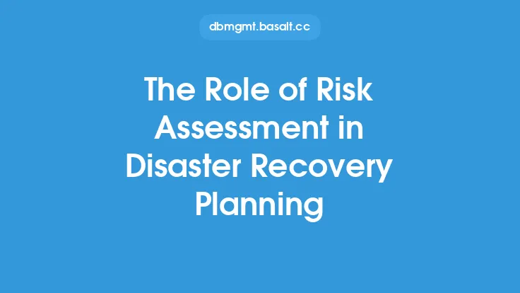 The Role of Risk Assessment in Disaster Recovery Planning Thumbnail