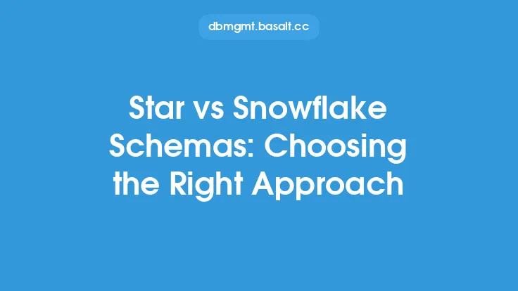 Star vs Snowflake Schemas: Choosing the Right Approach Thumbnail