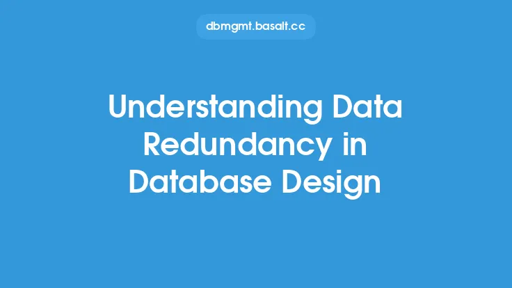 Understanding Data Redundancy in Database Design Thumbnail