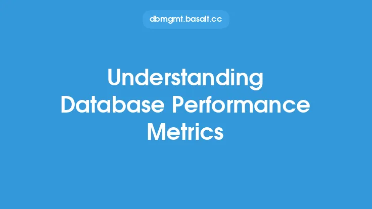 Understanding Database Performance Metrics Thumbnail