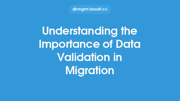 Understanding the Importance of Data Validation in Migration Thumbnail
