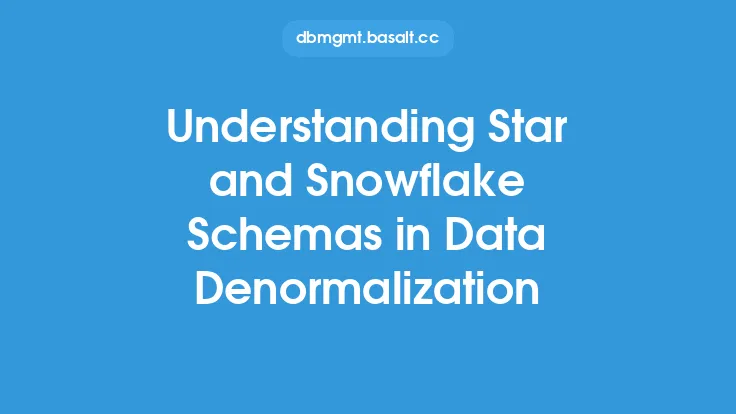 Understanding Star and Snowflake Schemas in Data Denormalization Thumbnail