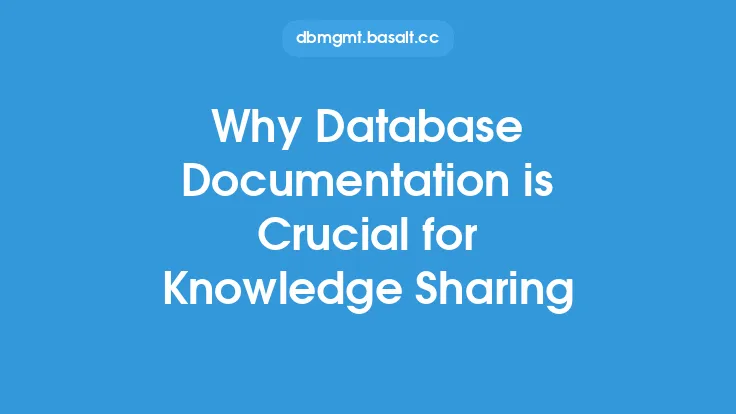 Why Database Documentation is Crucial for Knowledge Sharing Thumbnail